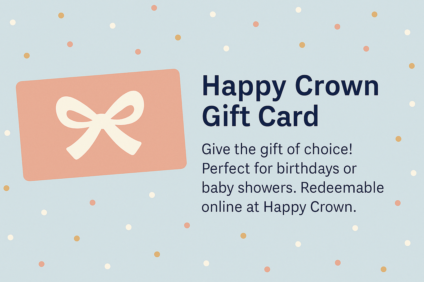 Happy Crown Gutschein - Happy Crown