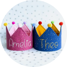 Personalisierte Kronen