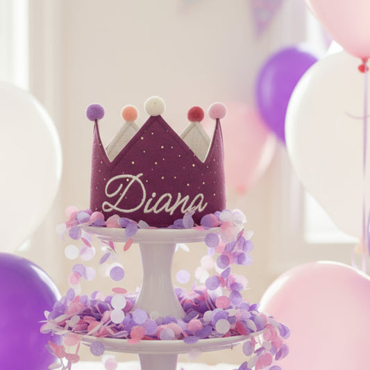 Party Krone - individuell personalisiert - Berry Gold - Happy Crown