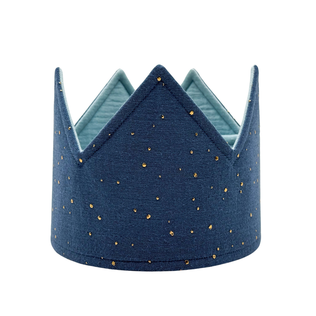 Party Crown - Blue Gold