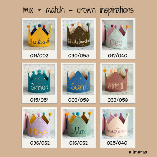 Individuelle Partykrone - HAPPY CROWNS